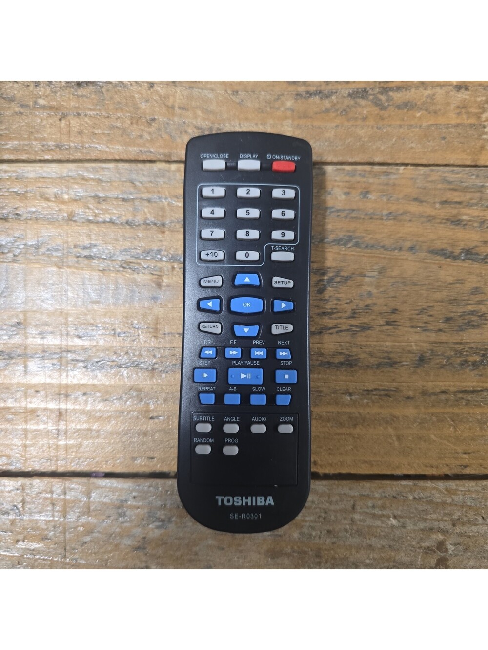Genuine Toshiba SE-R0301 DVD Player Remote For SD4300 SD4300KU SD1010K B